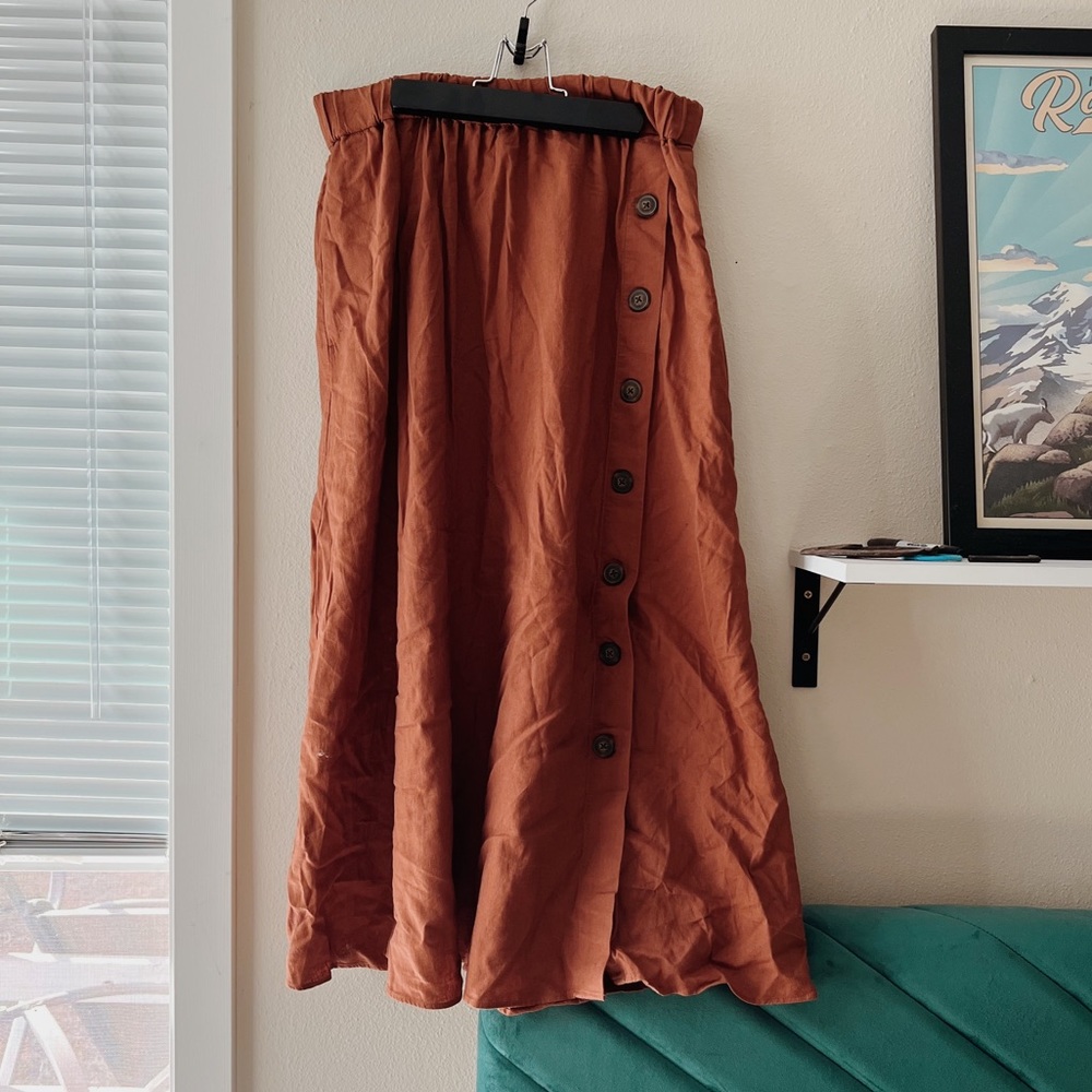 Linen Blend Skirt ✨ NWT ✨